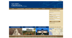 Desktop Screenshot of guide-chateaux.com